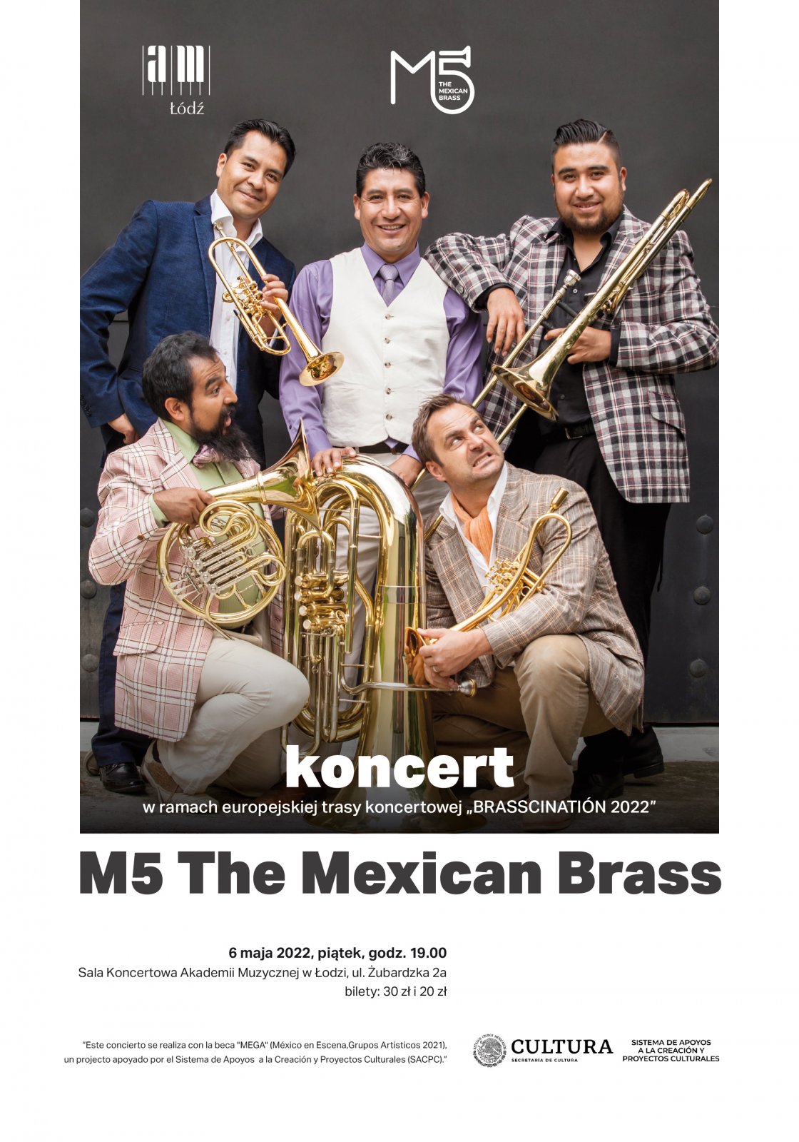 2022-05-06-–-koncert-MEXICAN-BRASS---plakat-B1